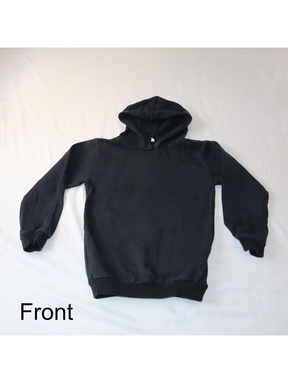Boys Hoodie Reads "Smells Like Kid Spirit" Size 4/5T Black